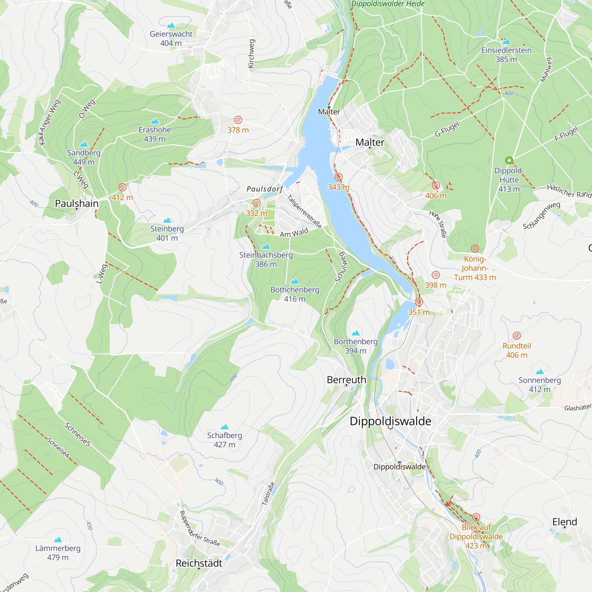 Holzhütte map