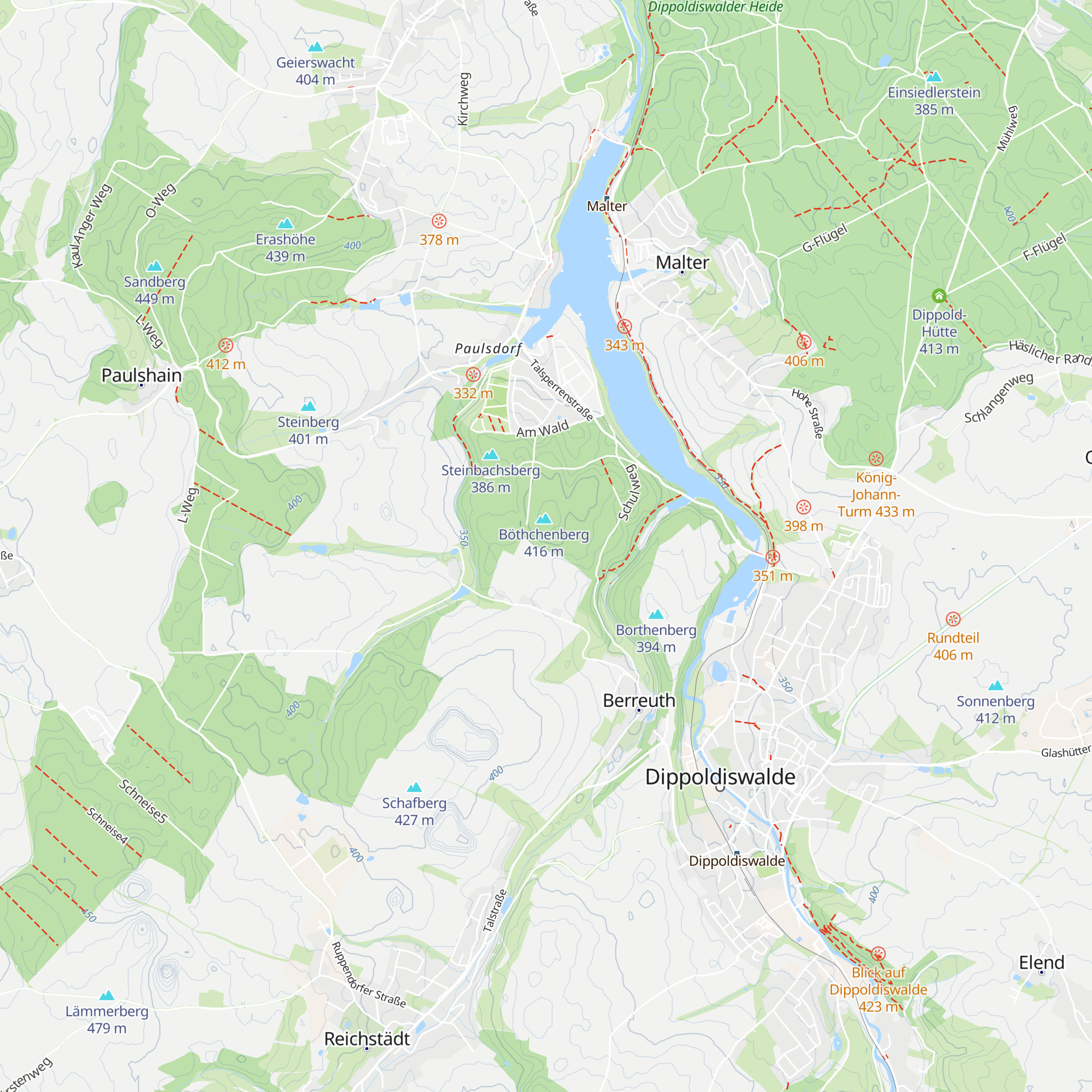Holzhütte map