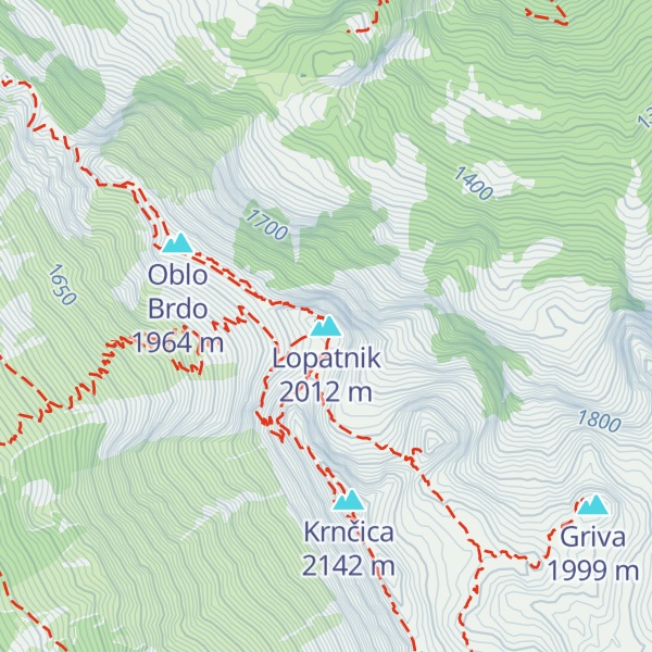 Map of Lopatnik