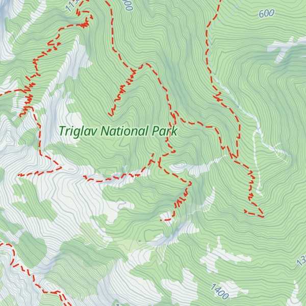 Map of Lovska koča na Planini Zagreben