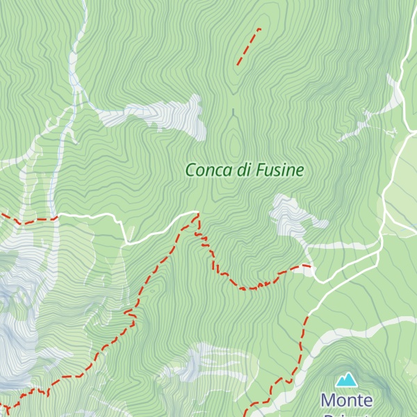 Map of Capanna  Colrotondo