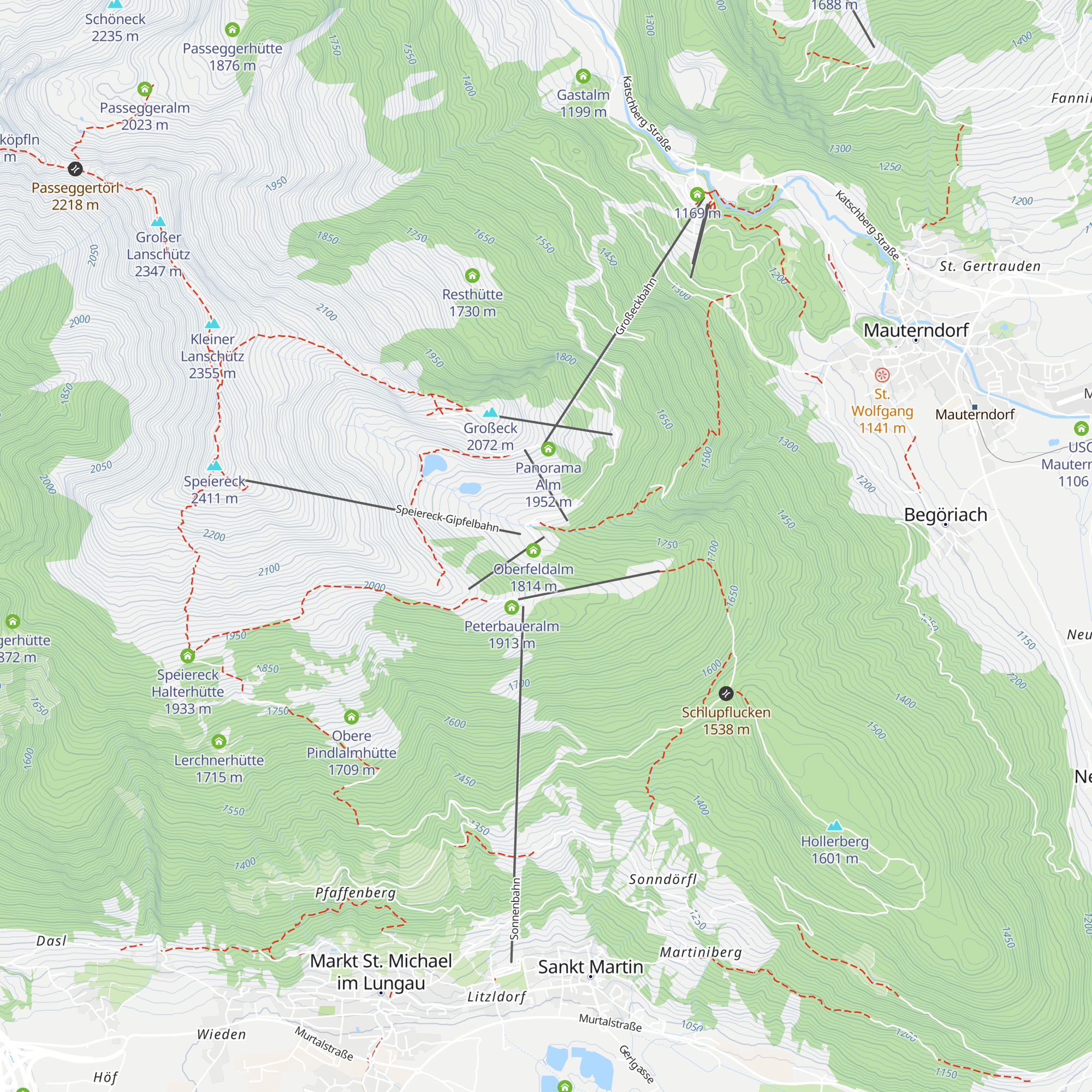 Trogalm map