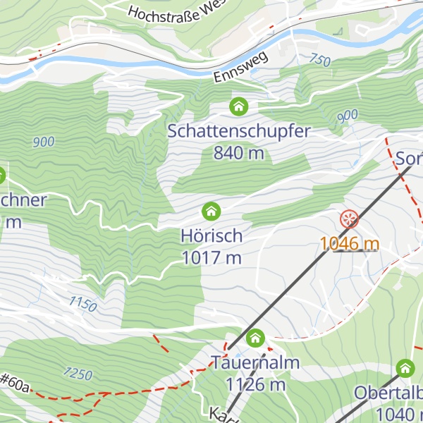 Map of Hörisch