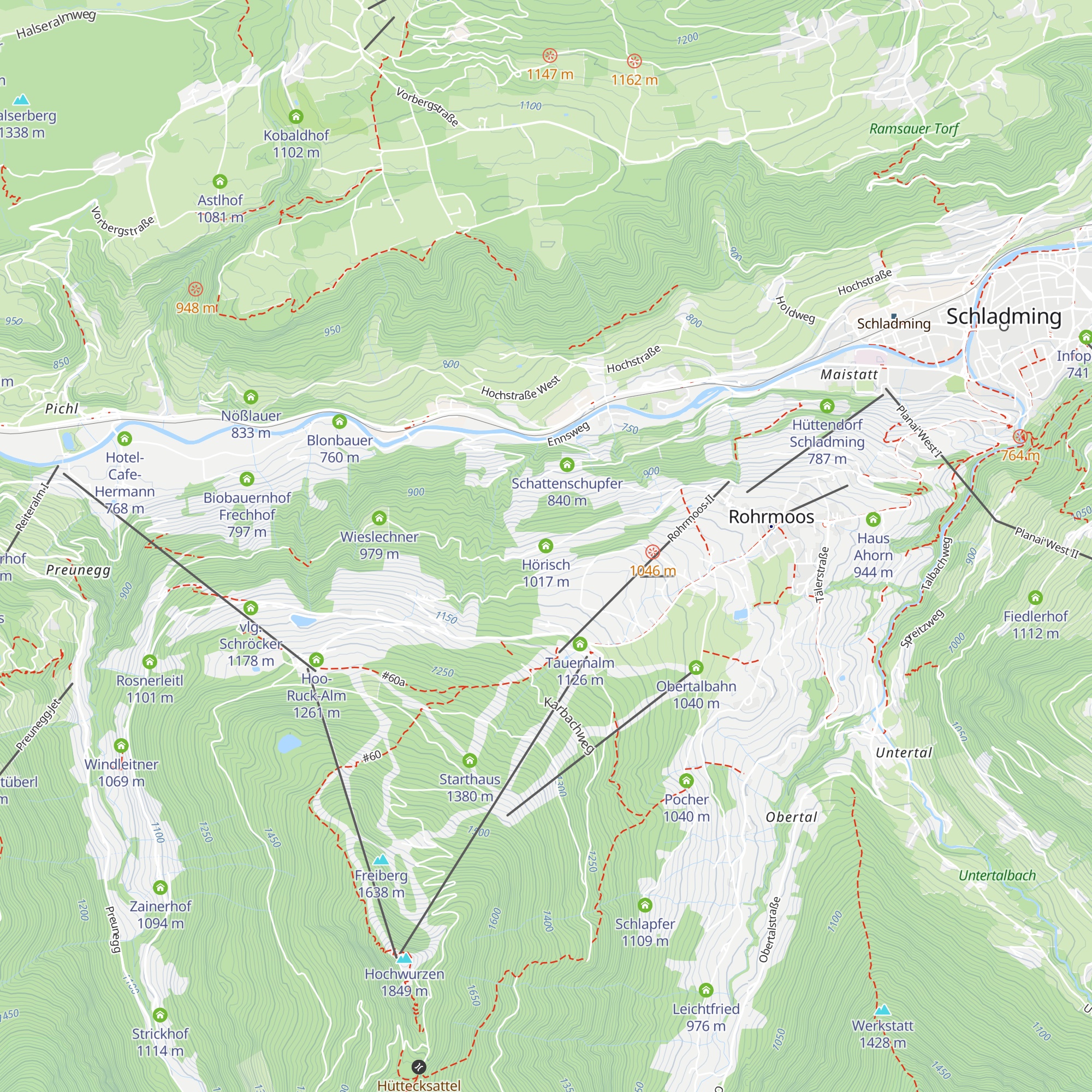 Hörisch map