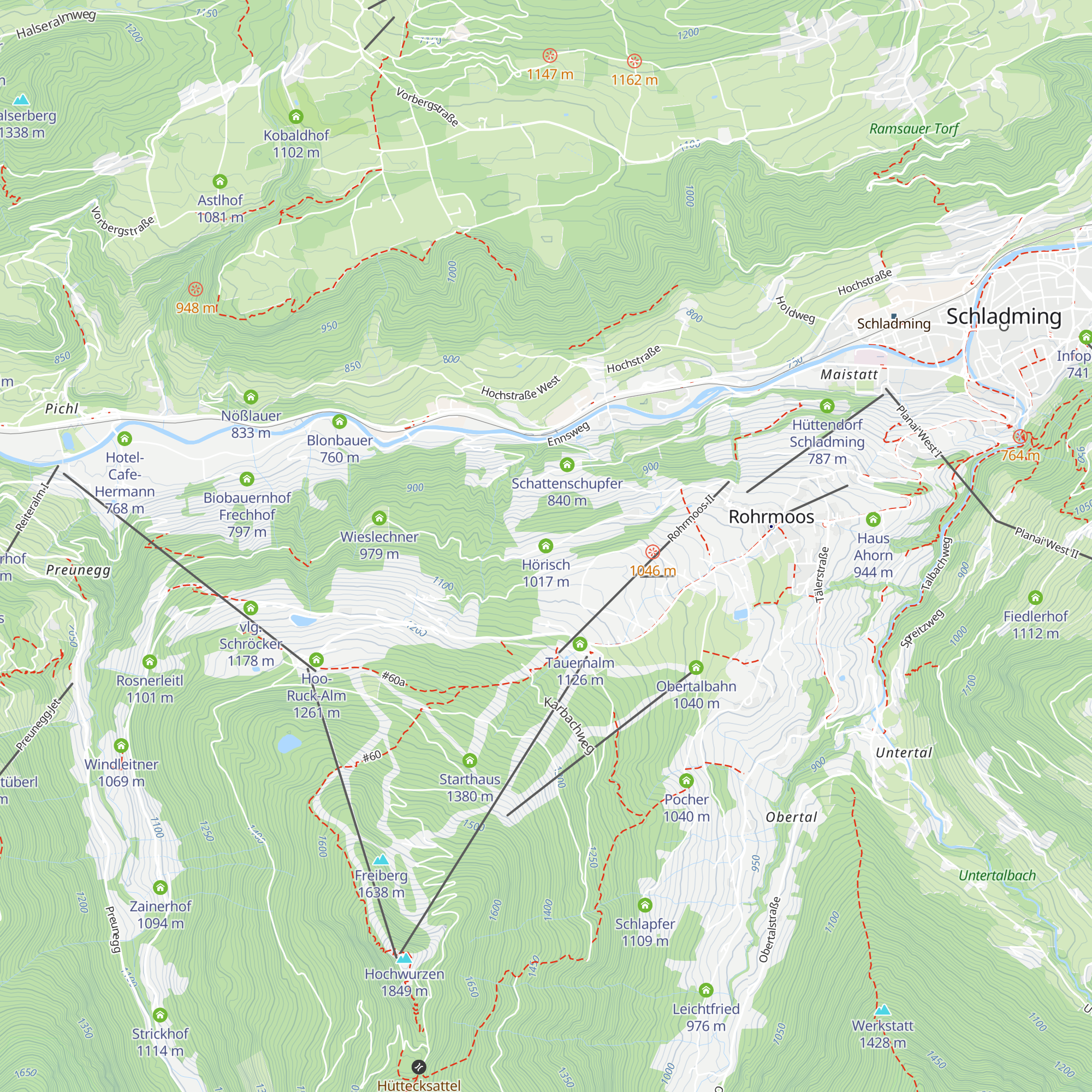 Hörisch map