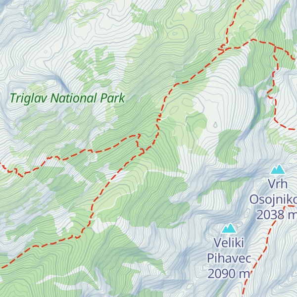 Map of Lovska koča Bala