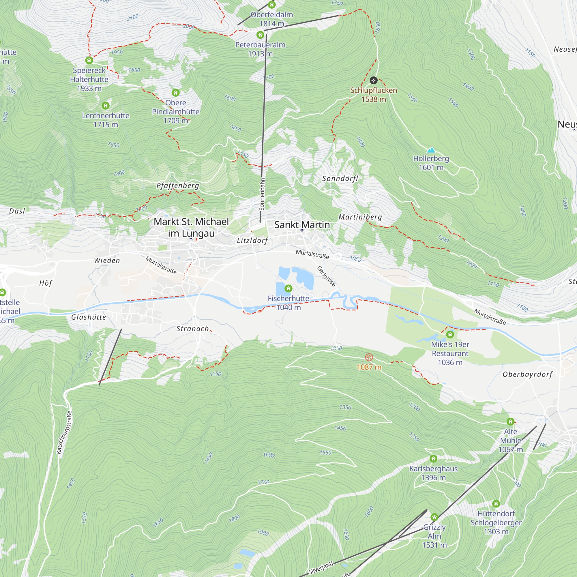 Fischerhütte map