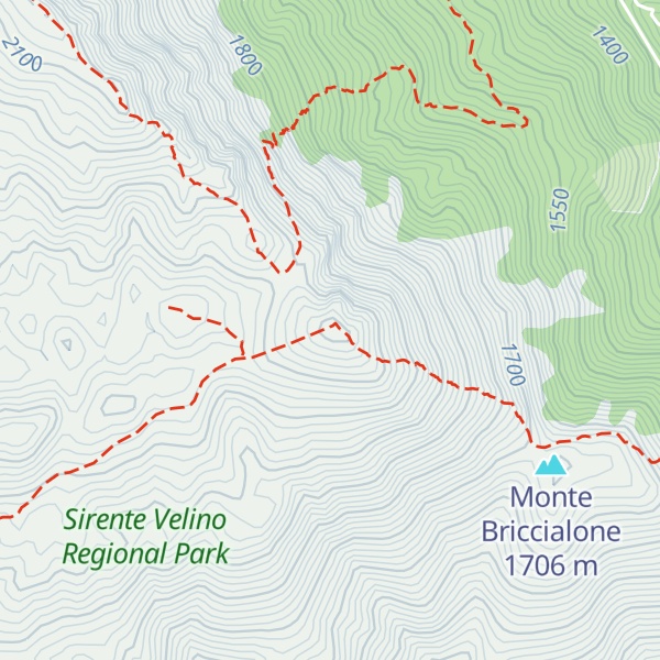 Map of Monte San Nicola