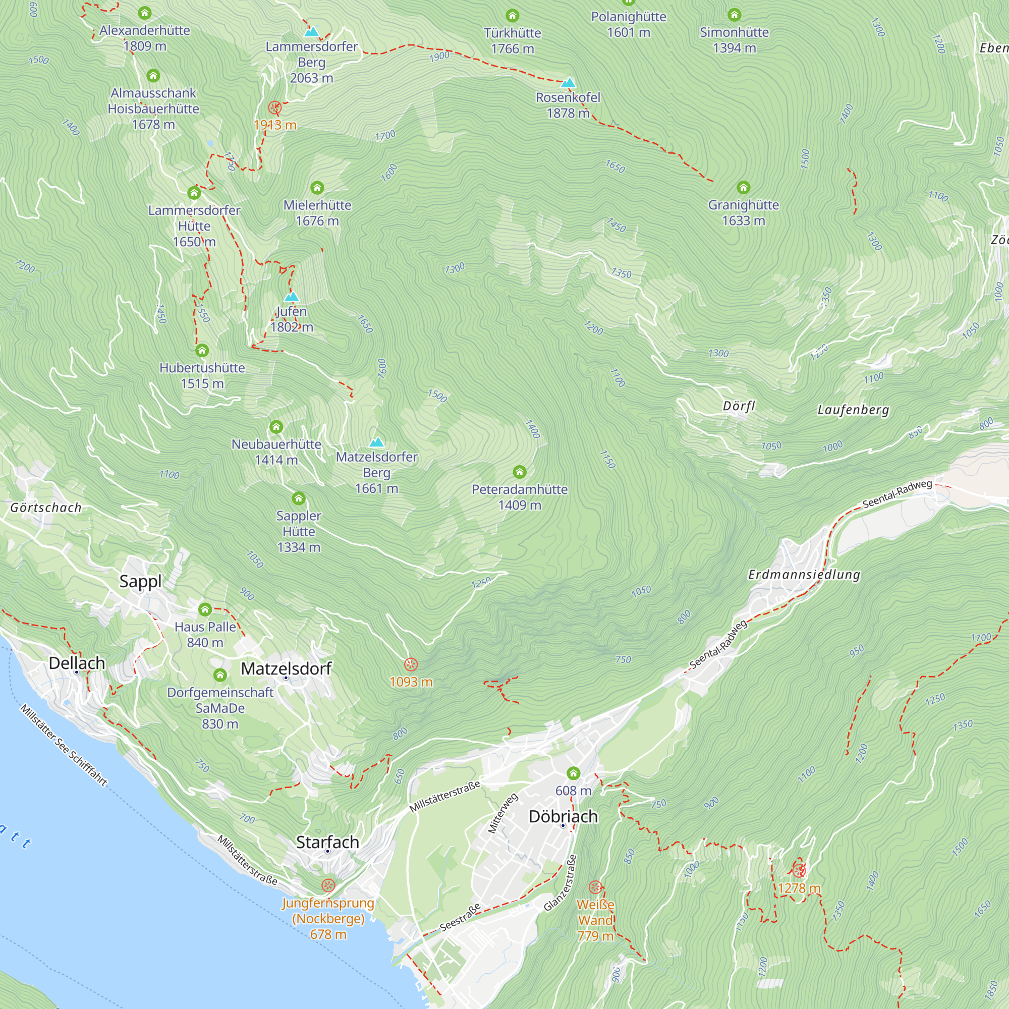Christopherushütte map