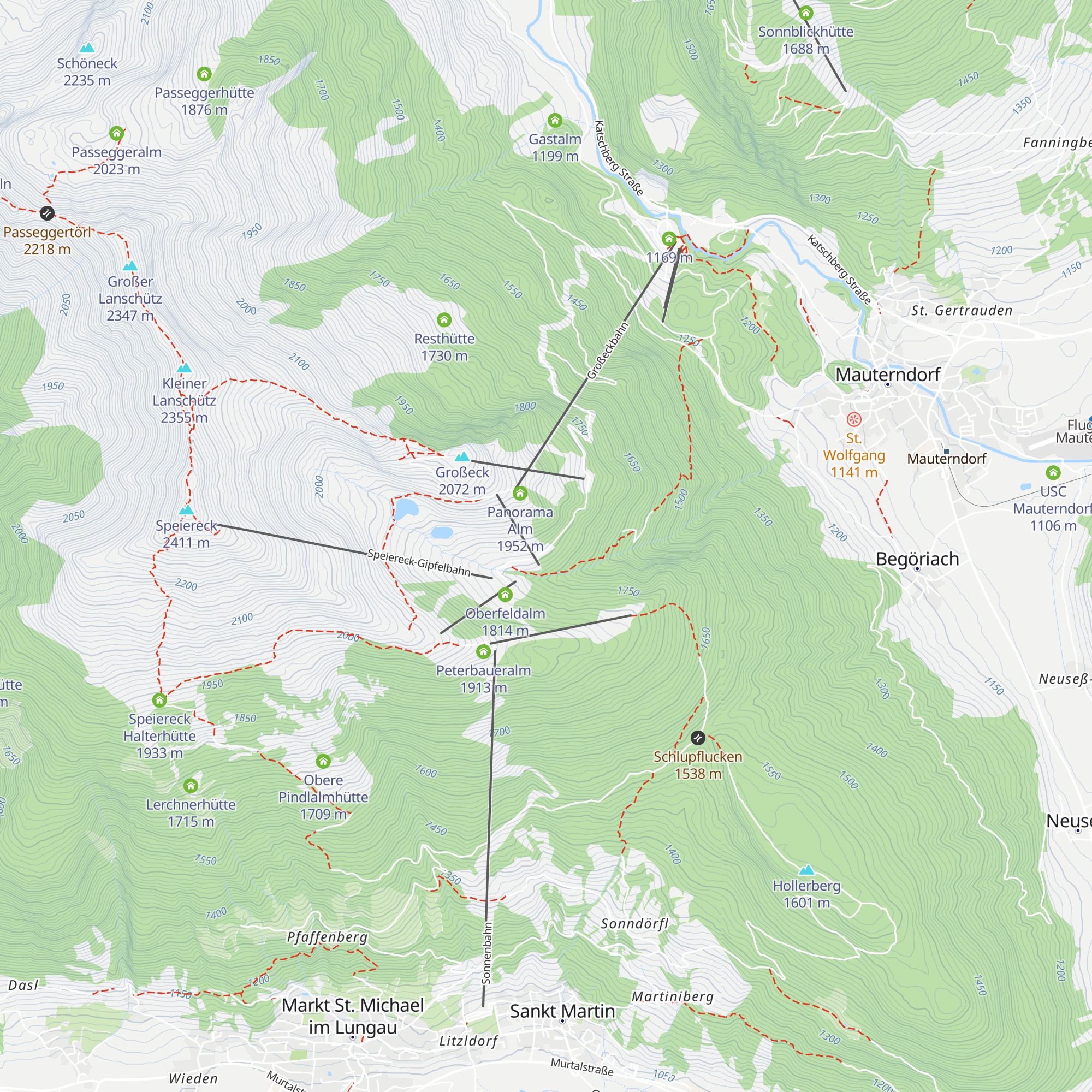 Sonn Alm! map