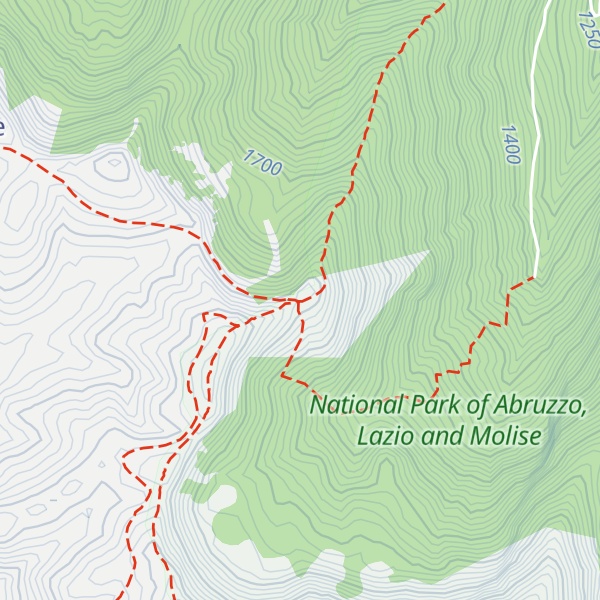 Map of Rifugio Coppo dell'Orso