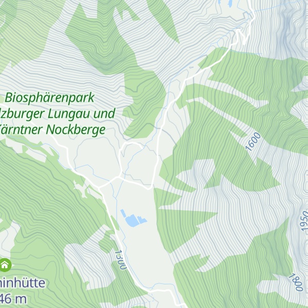 Map of Untere Samerhütte
