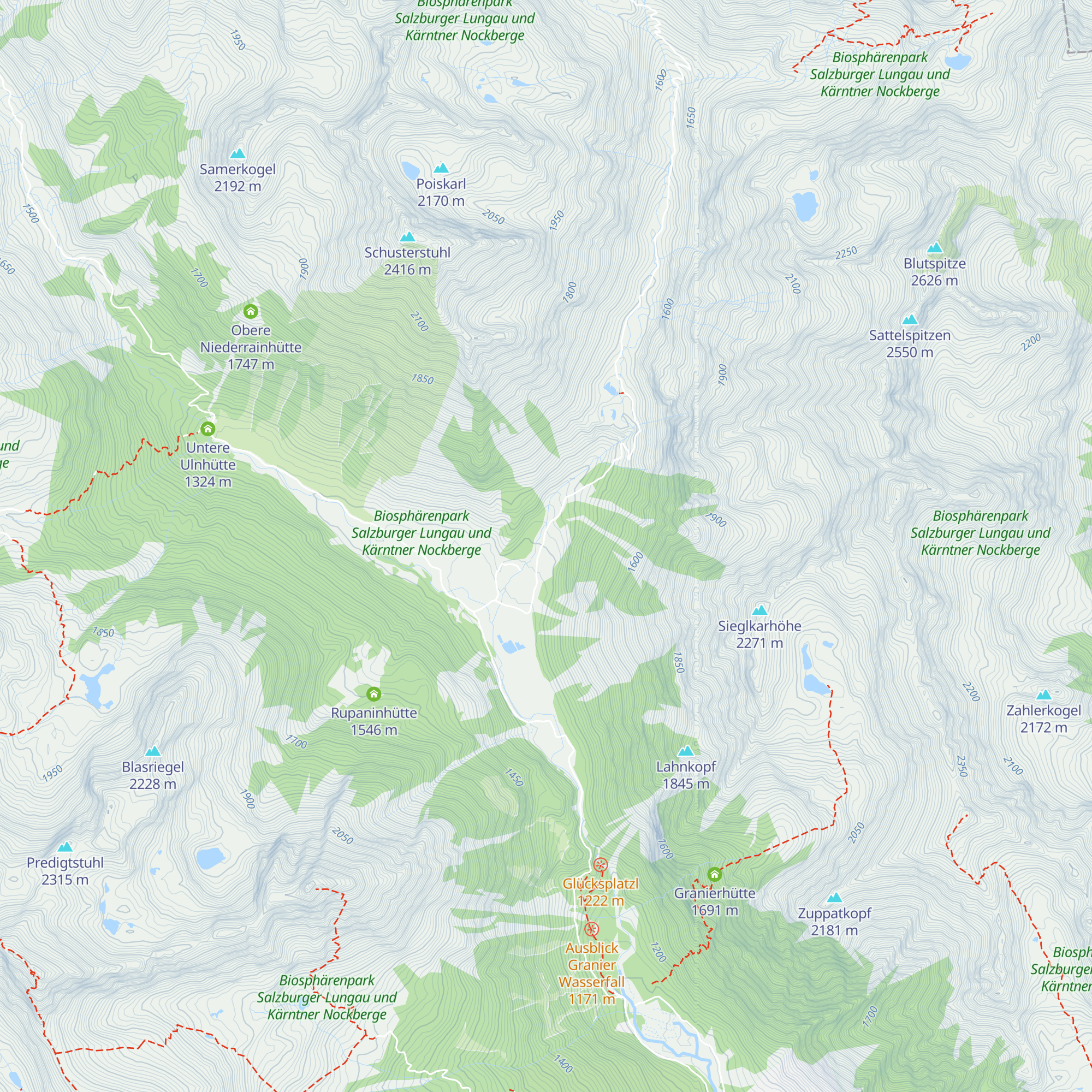 Untere Greinmeisterhütte map