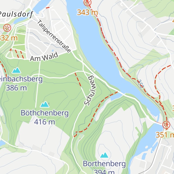 Map of Schutzhütte Friedewalde