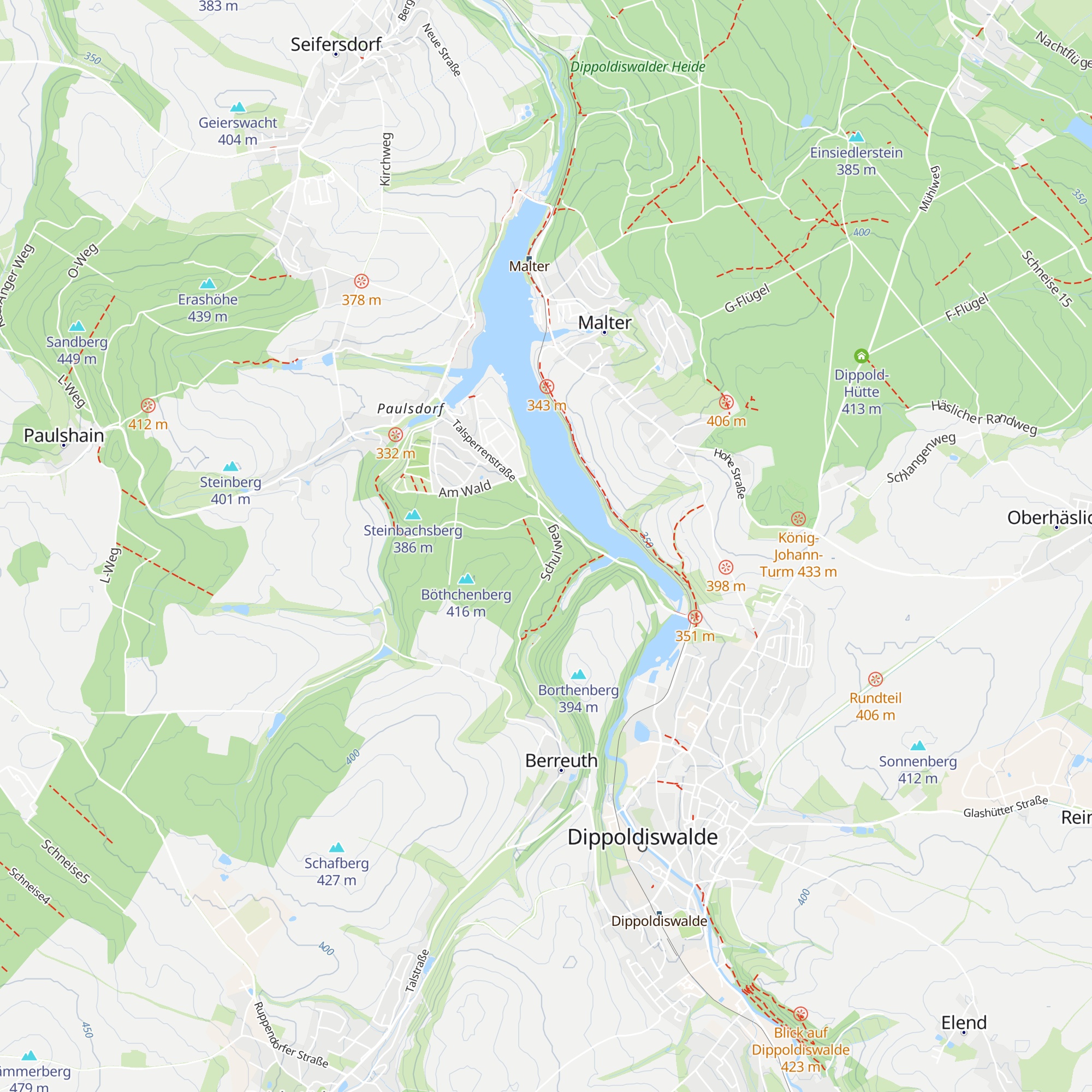 Schutzhütte Friedewalde map