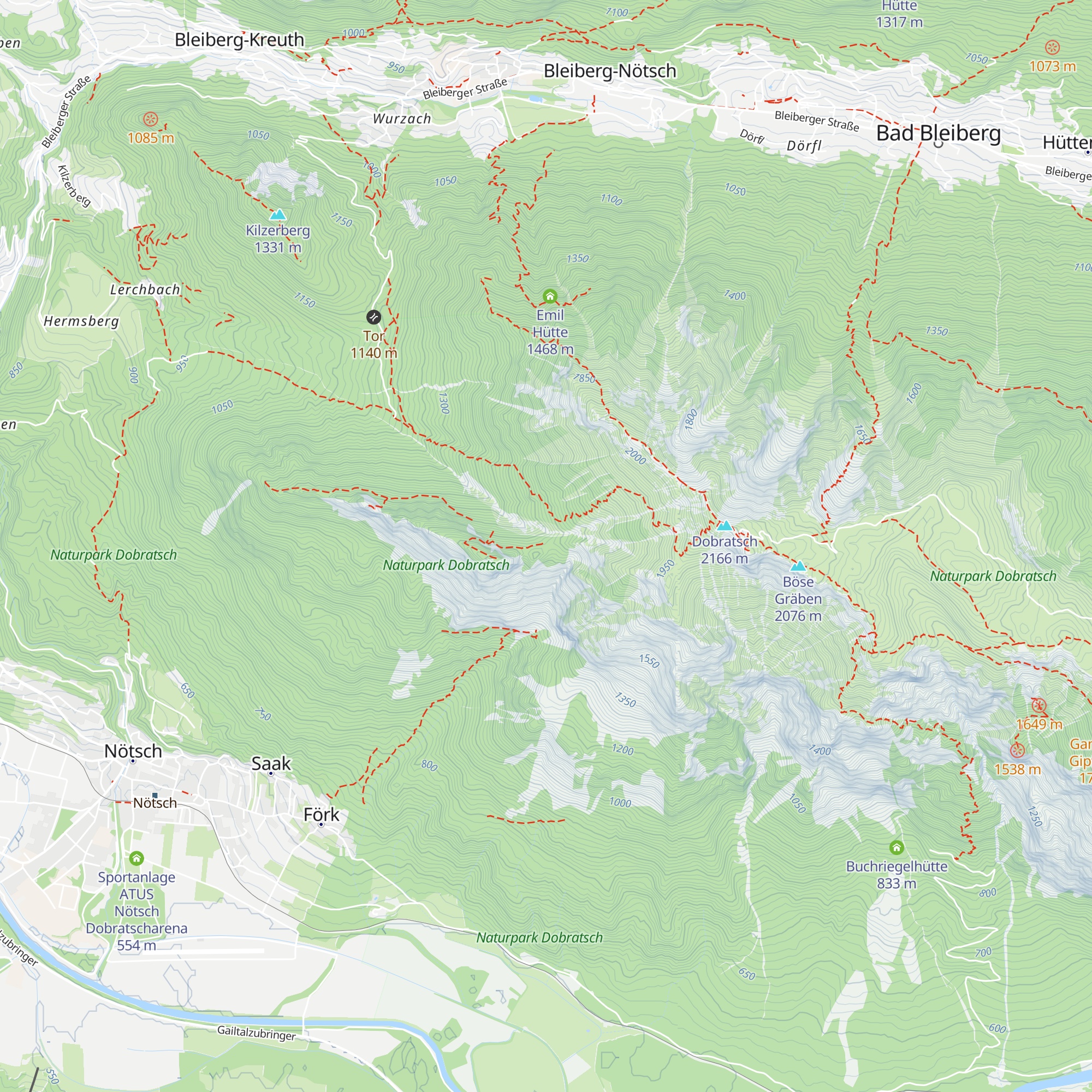 Alplhütte map