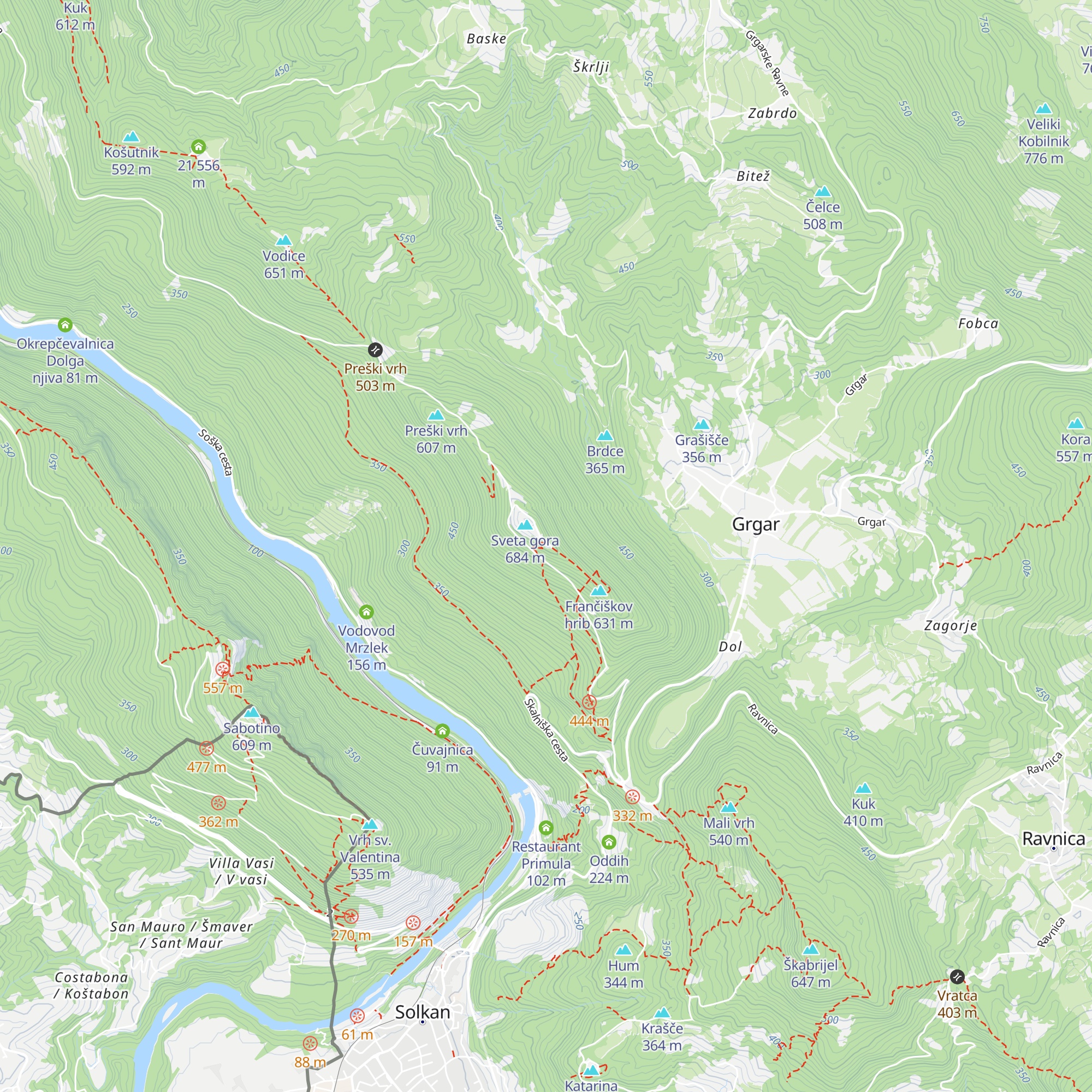 Domus Gratiae, mladinski center Tau map