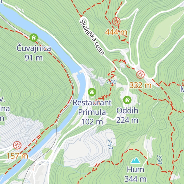 Map of Restaurant Primula