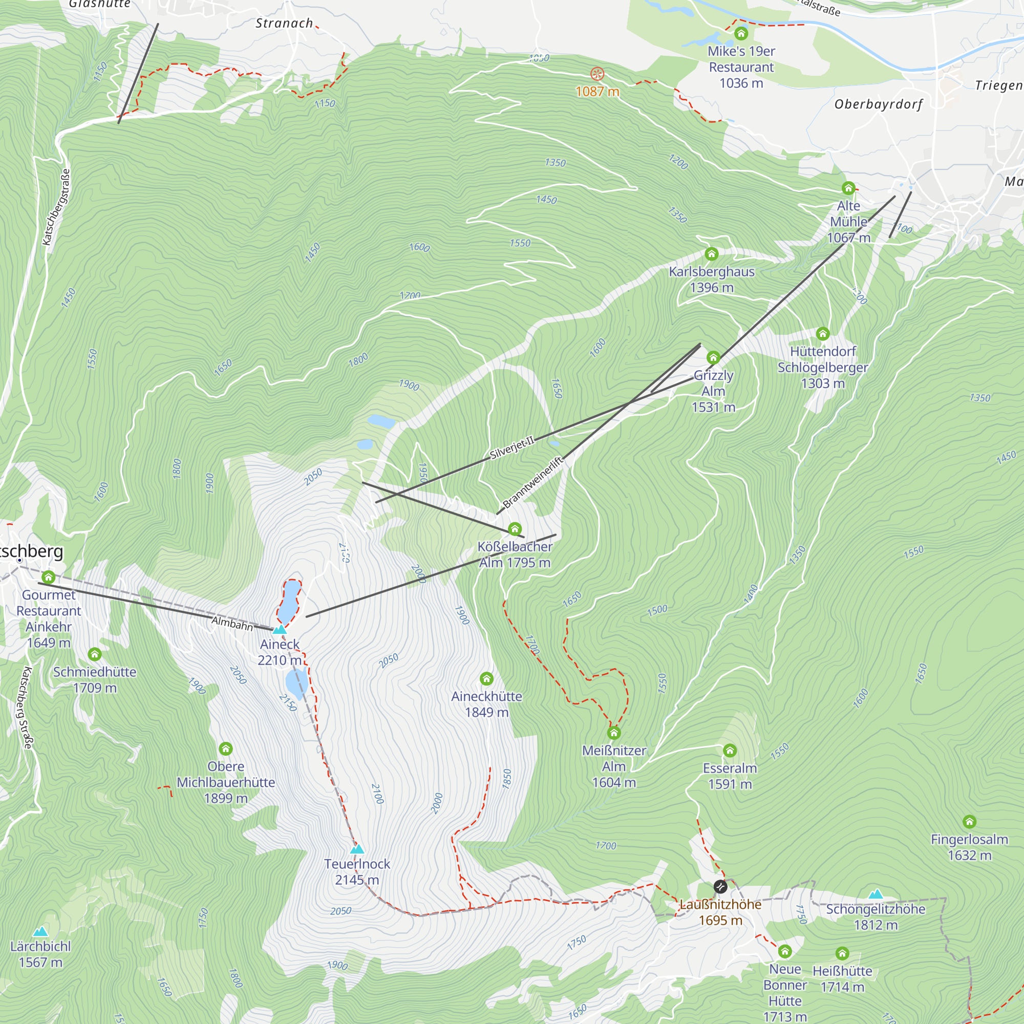 Branntweineralm map