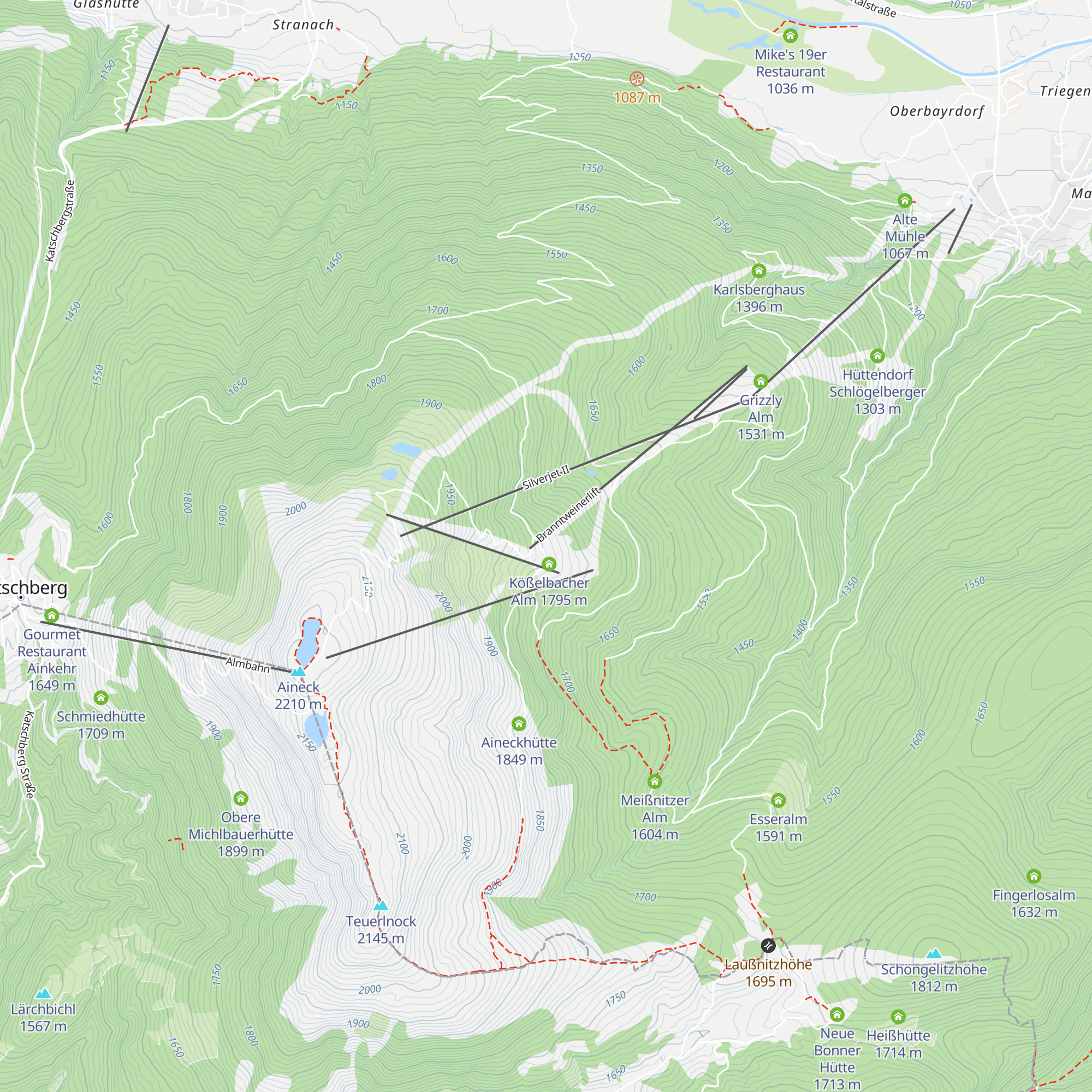 Branntweineralm map