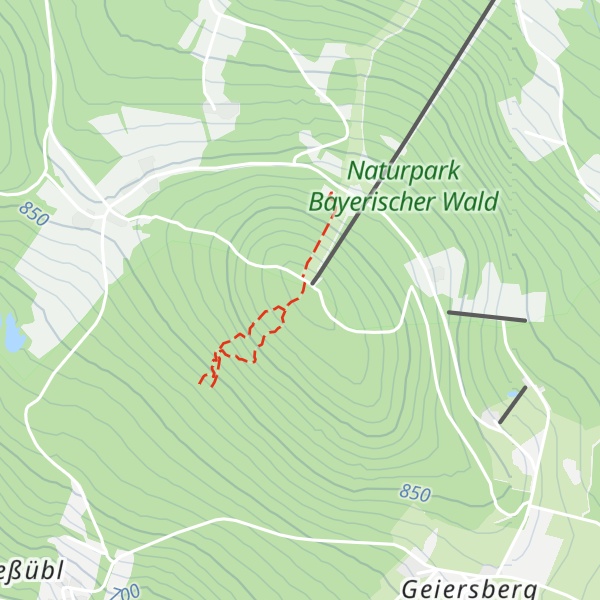 Map of Oberfrauenwald