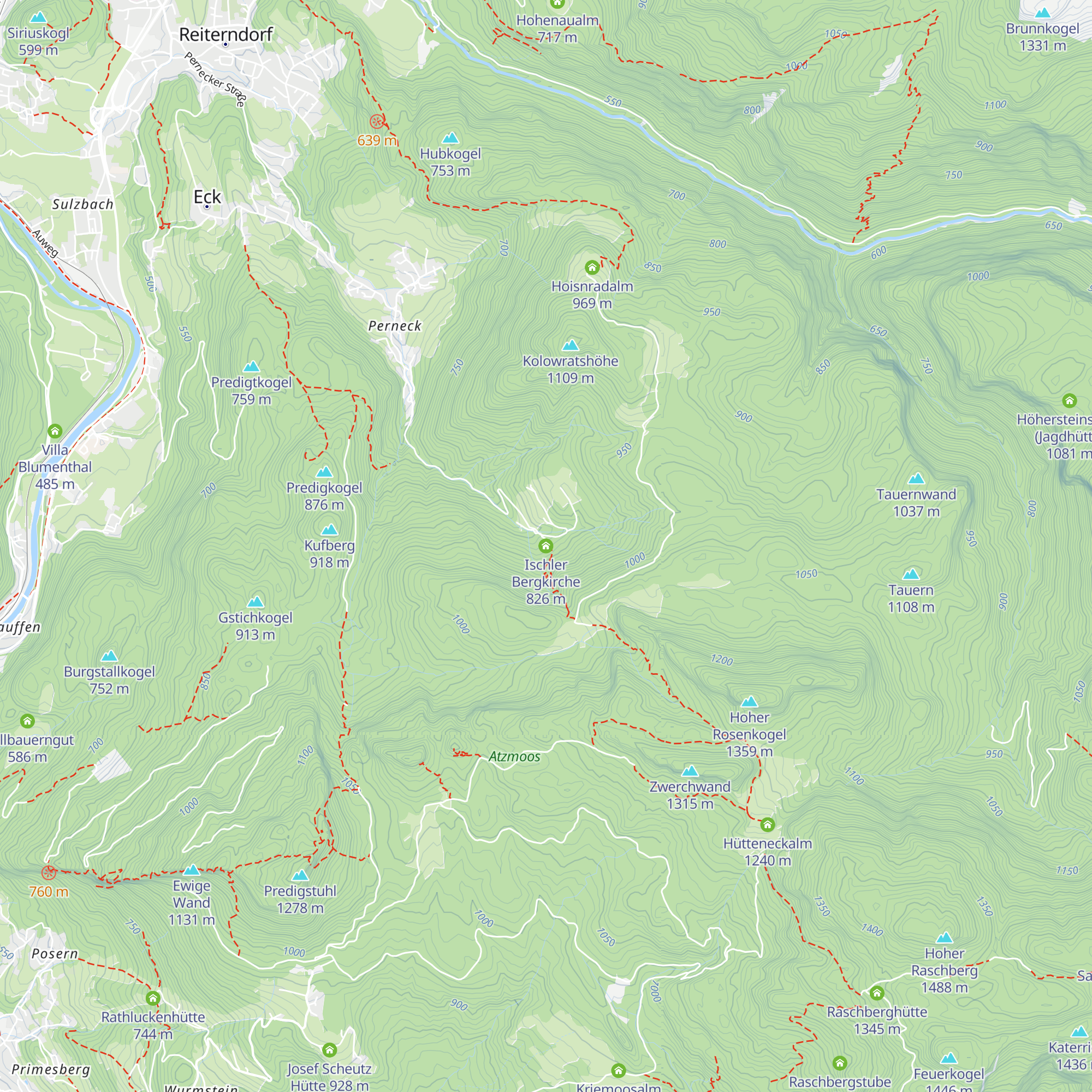Ischler Bergkirche map