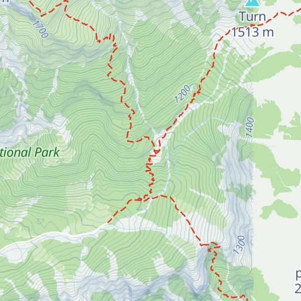 Map of Lovska koča