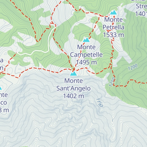 Map of Monte Sant'Angelo