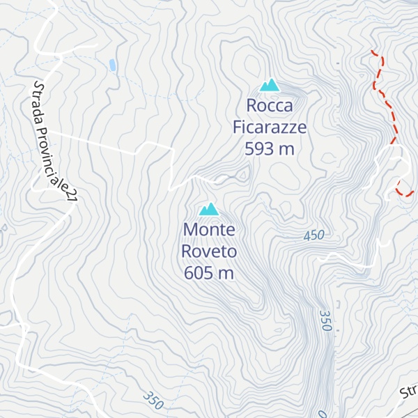 Map of Monte Roveto