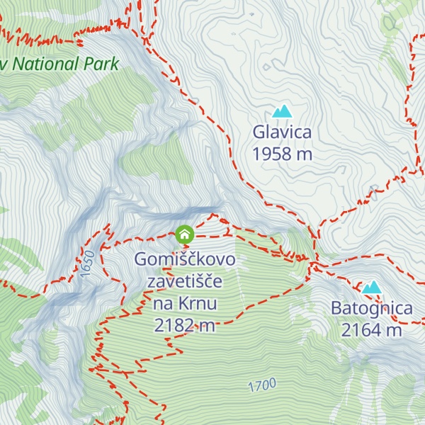 Map of Krn