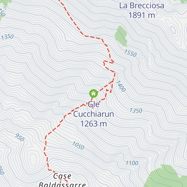 Map of Gle Cucchiarun