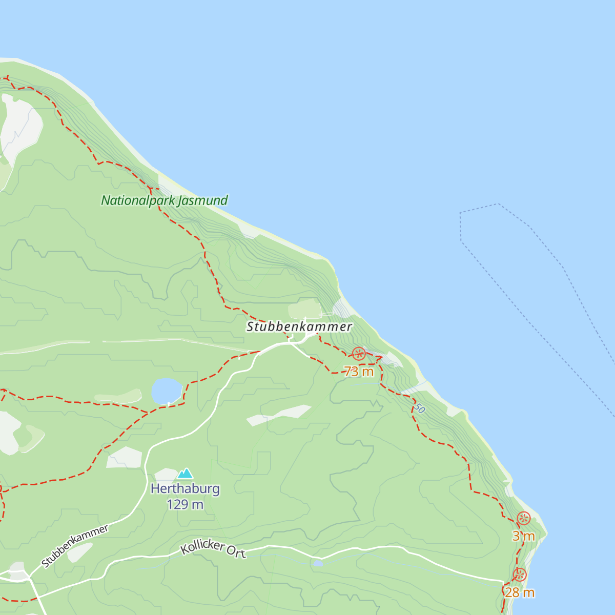 Nationalpark-Zentrum Königsstuhl map