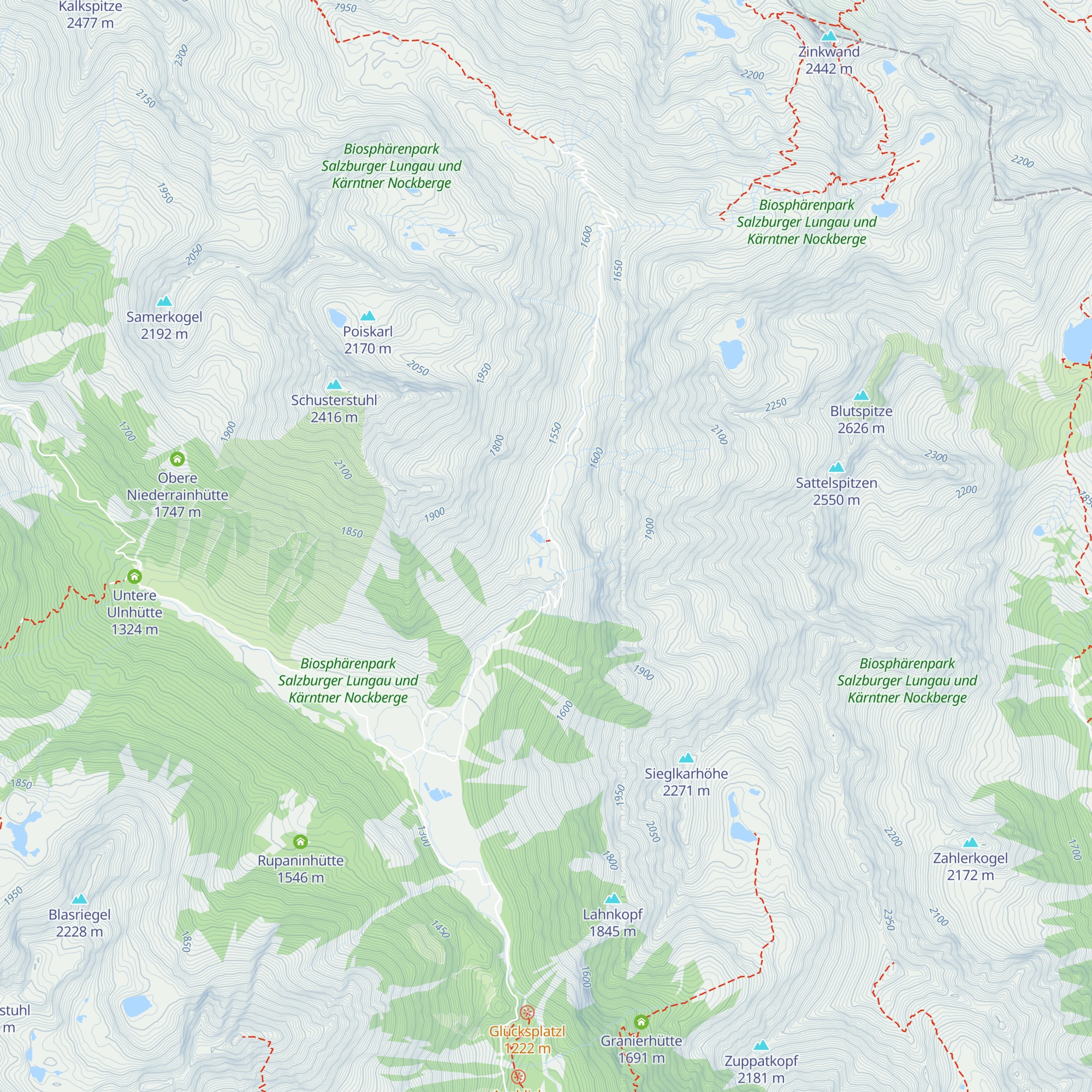 Kirchnerhütte map