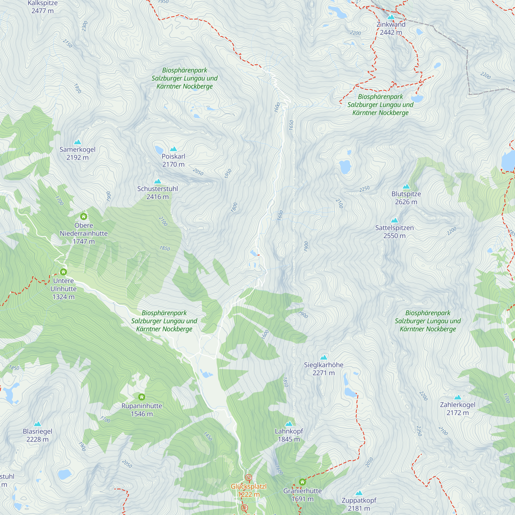 Kirchnerhütte map