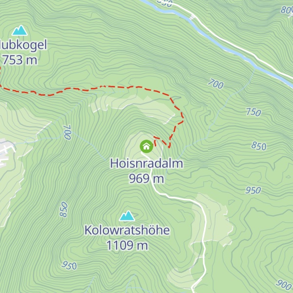 Map of Hoisnradalm