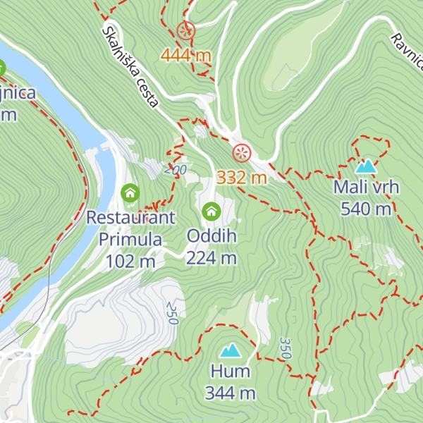 Map of Oddih