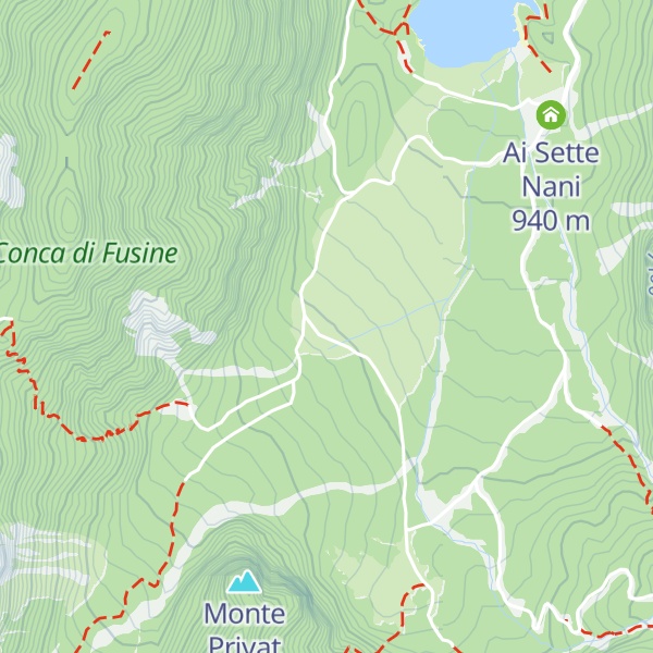 Map of Alpe del Lago