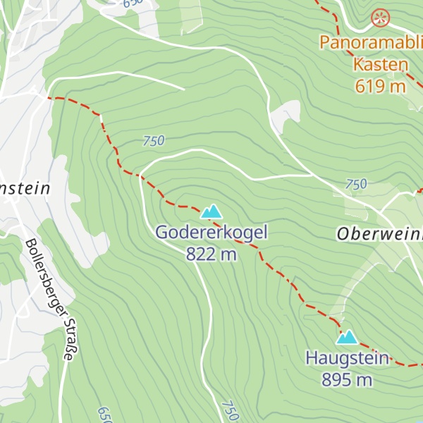 Map of Godererkogel