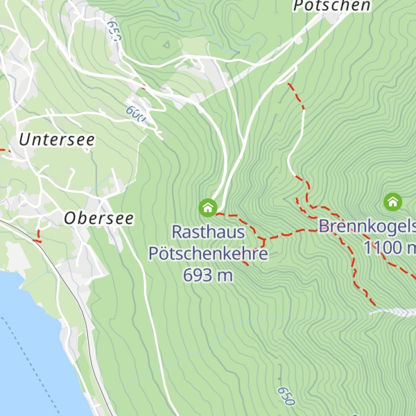 Map of Rasthaus Pötschenkehre