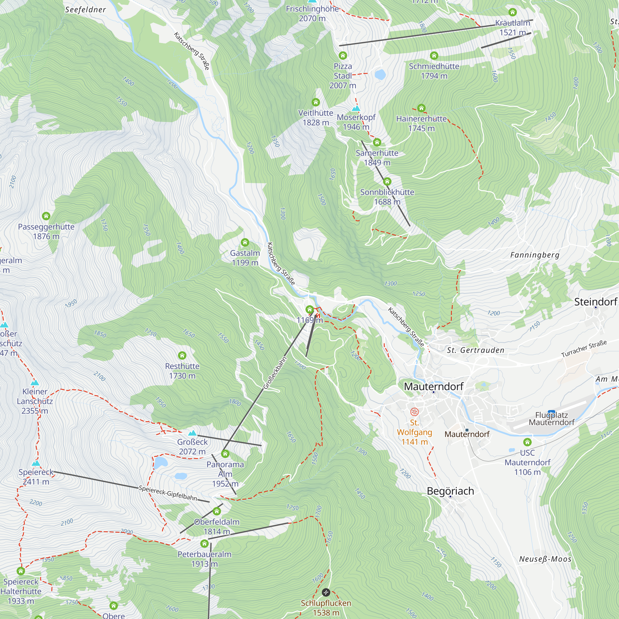 Schialm map