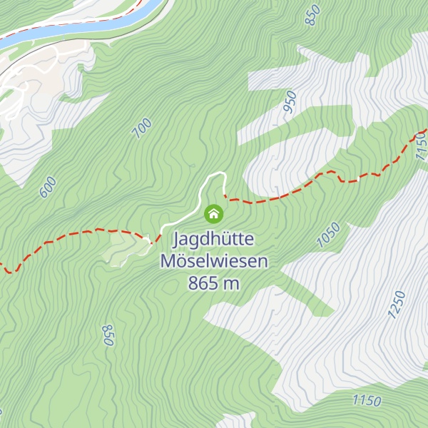 Map of Jagdhütte Möselwiesen