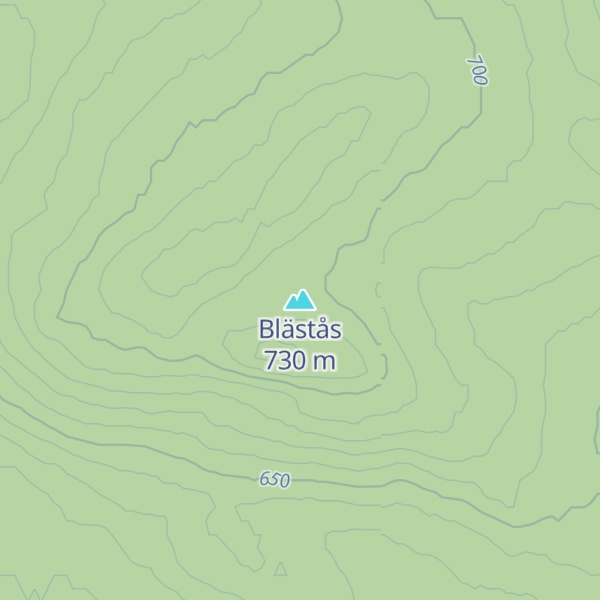 Map of Blästås