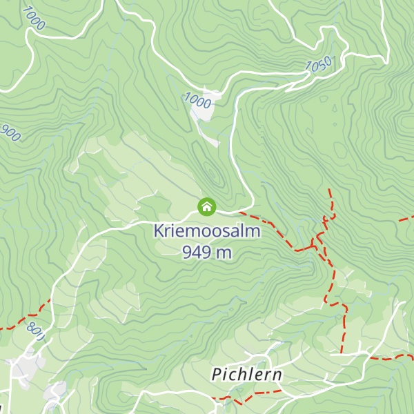 Map of Kriemoosalm