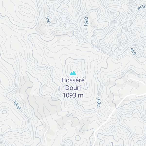 Map of Hosséré Douri