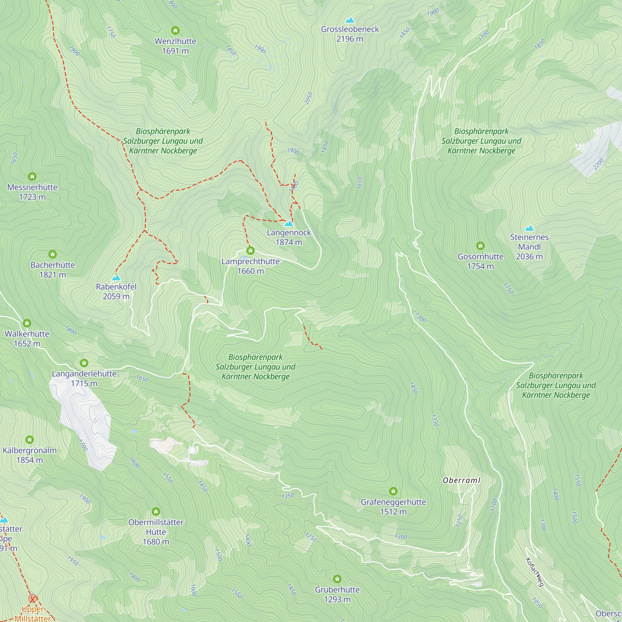 Hoisbauerhütte map