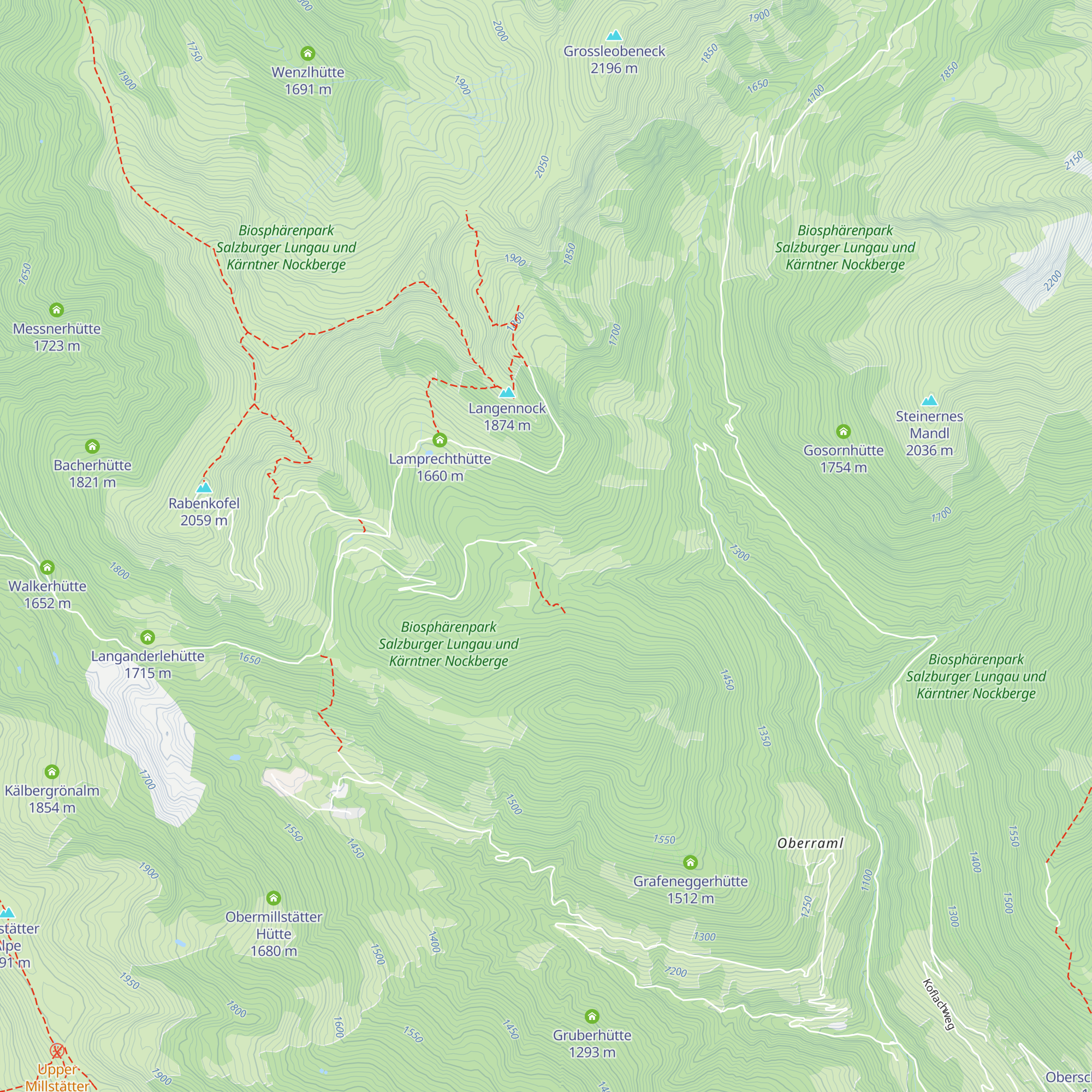 Hoisbauerhütte map