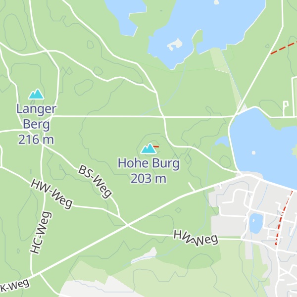 Map of Hohe Burg