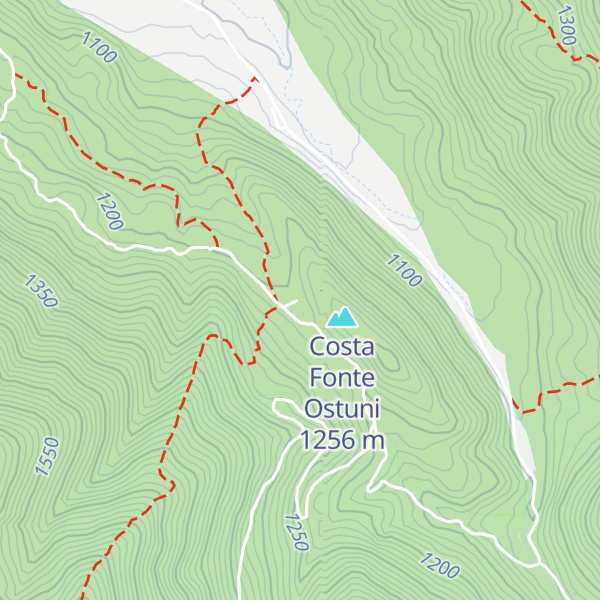 Map of Rifugio Fonte Astuni