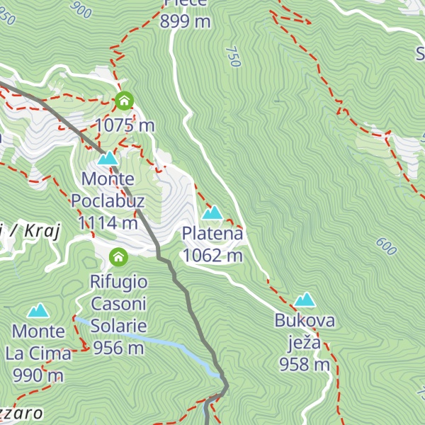 Map of Platena
