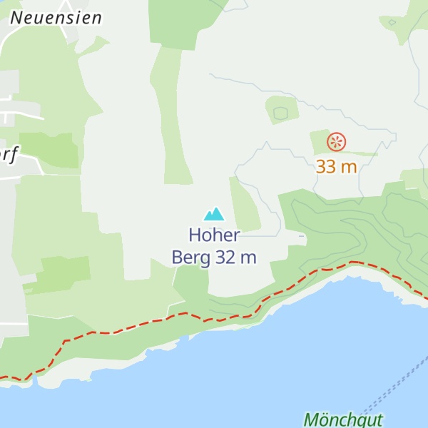 Map of Hoher Berg